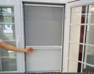 Cửa lưới chống muỗi tự cuốn lên